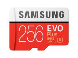 全新未拆現貨 Samsung 三星 256GB MicroSDXC TF支援4K攝影EVO Plus C10 U3記憶卡